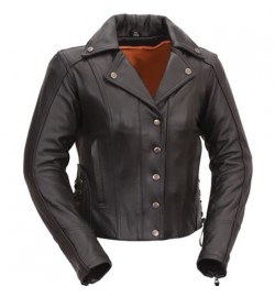 USA Biker Jacket For Women